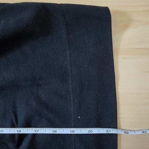 Theory Womens Figuero Craze Tulip Balloon Knit Pleated Skirt Black Size 8 - Picture 9 of 9